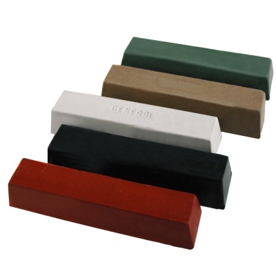 Полировальная паста в брусках GENERAL Abrasiva Supergloss, белый, 0,5 кг